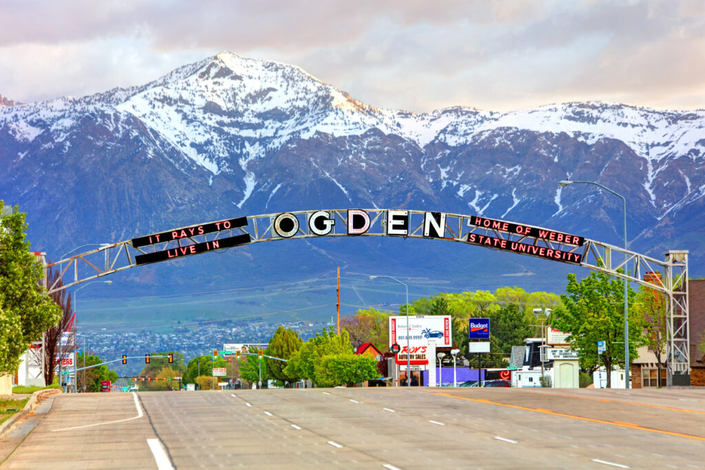 Ogden Utah Map